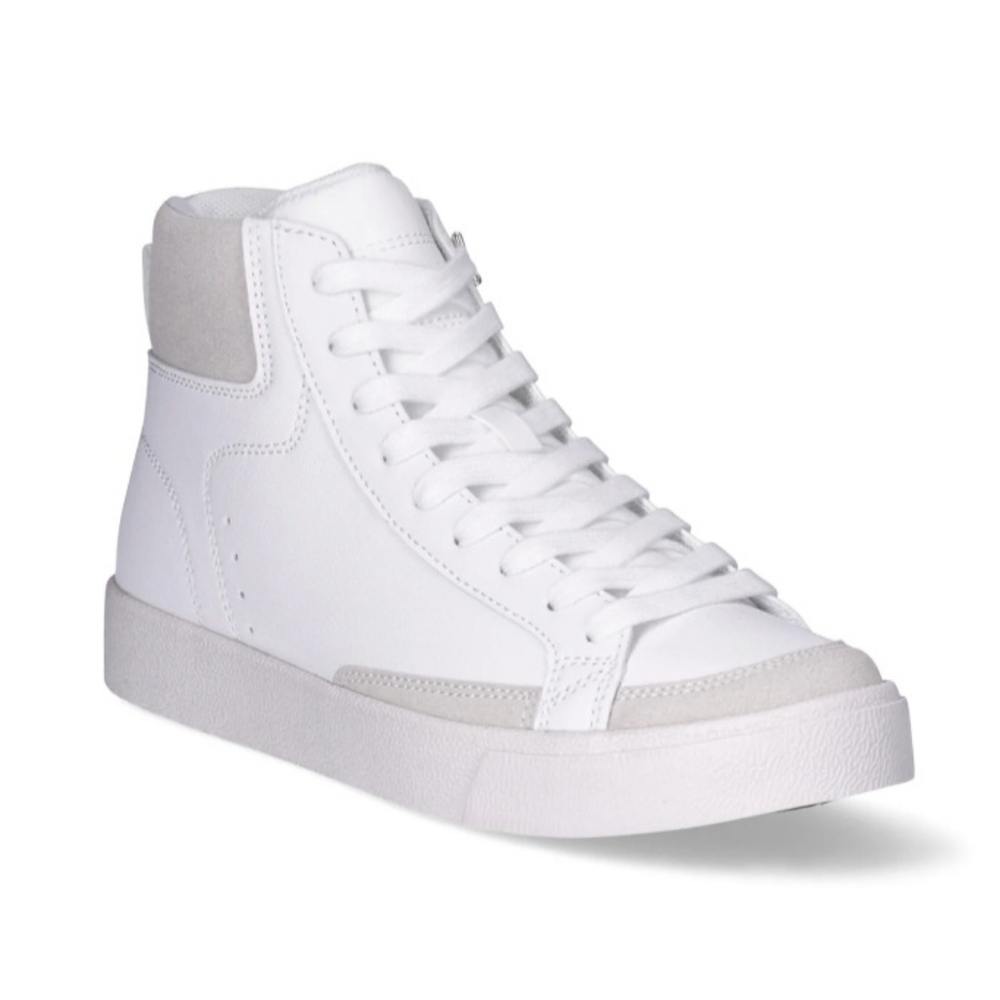 White High-Top Women's Sneakers